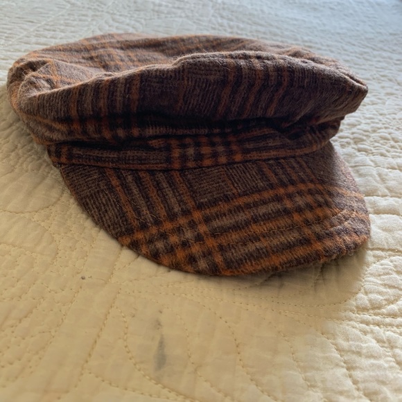 Urban Outfitters Accessories - baker boy brown plaid cap / hat / NWT / FALL VIBES